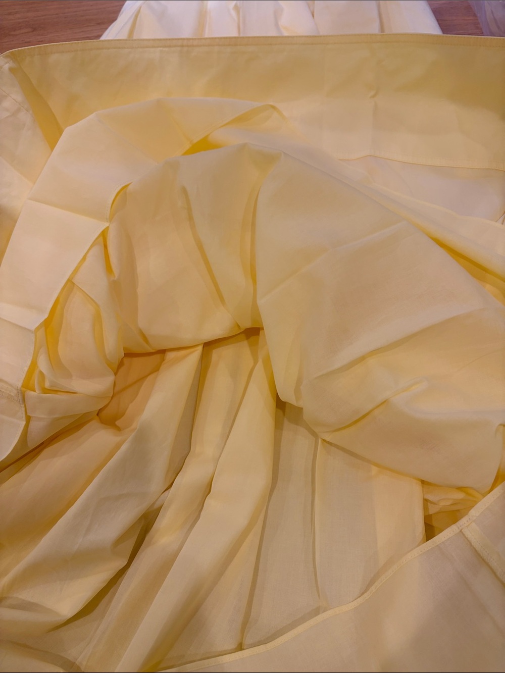 NWOT Simkhai Yellow Sleeveless Cotton Maxi Dress, Size US 6 - Picture 8 of 9